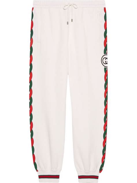 gucci joggingpak dames|farfetch Gucci track pants.